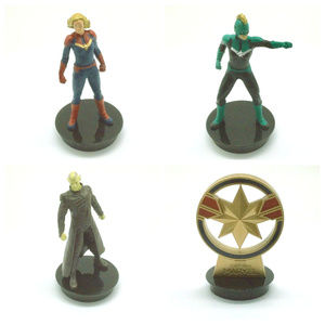 Captain Marvel Character Toppers/Favors